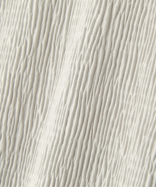 FREE'S MART（フリーズマート）の「楊柳カットソーセットアップ（ワンピース・レディース・ブラック/グレー/ライトグリーン・FREE）」の8枚目の写真