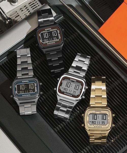FOSSIL（フォッシル）の「RETRO DIGITAL FS5846（デジタル腕時計