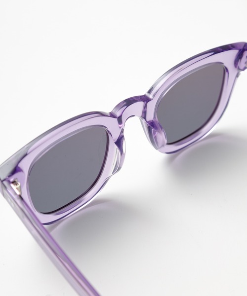 bonjour bonsoir(ボンジュール ボンソワール)の「【bonjour bonsoir】ウェリントン サングラス(サングラス・メンズ・グレー/グリーン/ネイビー/パープル/ピンク・FREE)」の8枚目の写真