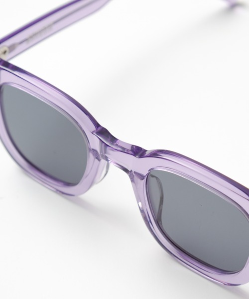 bonjour bonsoir(ボンジュール ボンソワール)の「【bonjour bonsoir】ウェリントン サングラス(サングラス・メンズ・グレー/グリーン/ネイビー/パープル/ピンク・FREE)」の9枚目の写真