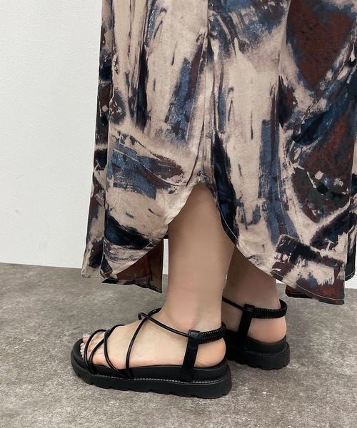 apres jour mignon（アプレジュールミニョン）の「バンドカラーワンピース紐ベルトＳＥＴ【ZOZOTOWN限定アイテム】（ワンピース・レディース・ブラック系その他/オレンジ系その他・X-LARGE/フリー）」の19枚目の写真