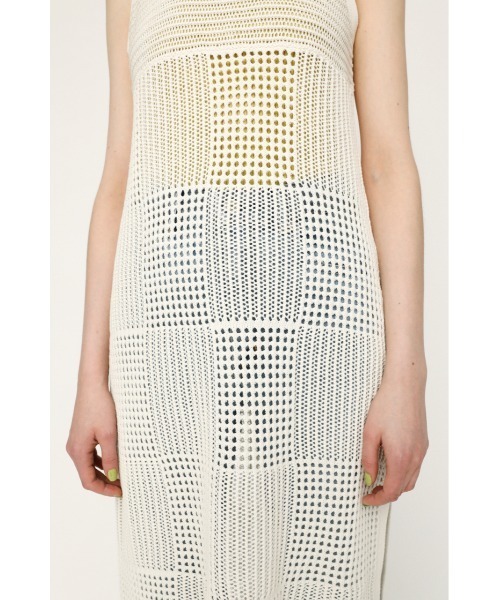 SLY（スライ）の「RUSTIC MG LONG TOPS ミドルゲージ ロング トップス（Tシャツ/カットソー・レディース・アイボリー/ブラウン・FREE）」の9枚目の写真