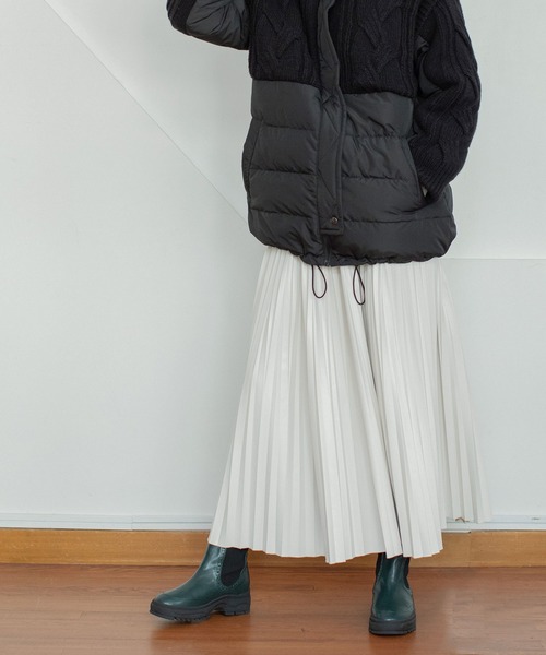 MARECHAL TERRE（マルシャルテル）の「サイドゴアブーツ【レインブーツ使用可】（ブーツ・レディース・ホワイト/ブラック/カーキ/キャメル・22.5cm/23.5cm/24.5cm）」の15枚目の写真