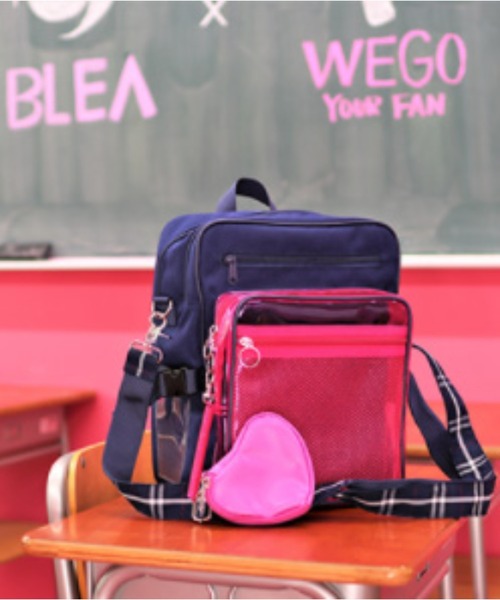 セール Wego ハートポーチ付2wayスクールバッグ ショルダーバッグ Wego ウィゴー のファッション通販 Zozotown