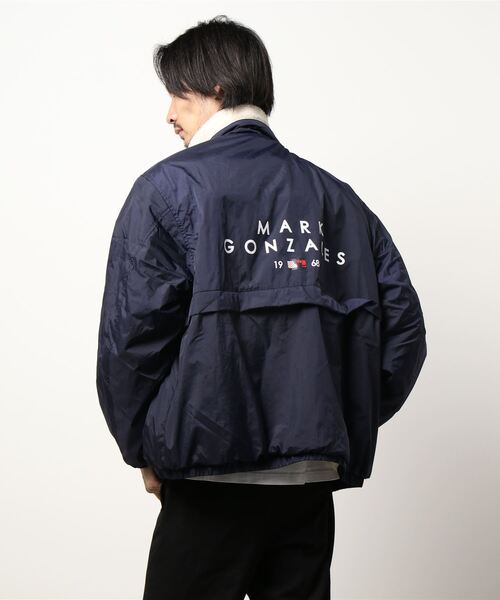 Mark Gonzales（マーク・ゴンザレス）の「【 Mark Gonzales / マークゴンザレス 】 リバーシブル スタンドカラー ジャケット（その他アウター・メンズ・ブラック/ベージュ/ネイビー・M/L/XL）」の20枚目の写真
