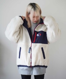 【 Mark Gonzales / マークゴンザレス 】 リバーシブル スタンドカラー ジャケット