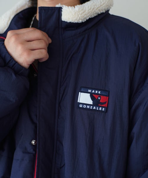 Mark Gonzales（マーク・ゴンザレス）の「【 Mark Gonzales / マークゴンザレス 】 リバーシブル スタンドカラー ジャケット（その他アウター・メンズ・ブラック/ベージュ/ネイビー・M/L/XL）」の15枚目の写真