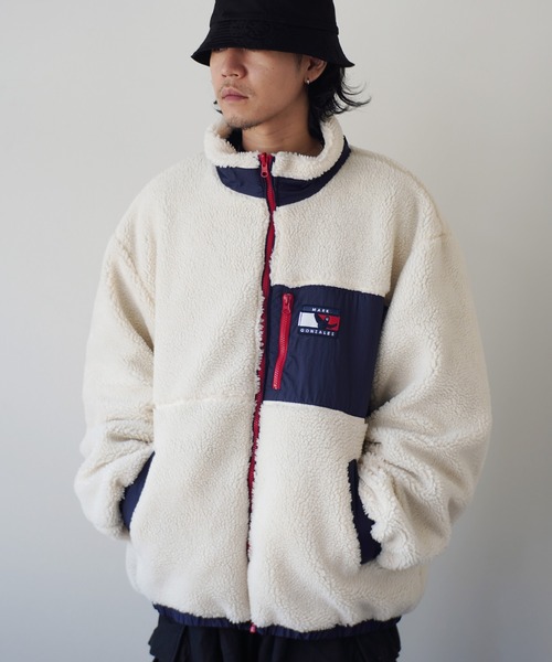 Mark Gonzales（マーク・ゴンザレス）の「【 Mark Gonzales / マークゴンザレス 】 リバーシブル スタンドカラー ジャケット（その他アウター・メンズ・ブラック/ベージュ/ネイビー・M/L/XL）」の18枚目の写真