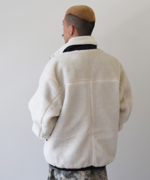 Mark Gonzales（マーク・ゴンザレス）の「【 Mark Gonzales / マークゴンザレス 】 リバーシブル スタンドカラー ジャケット（その他アウター・メンズ・ブラック/ベージュ/ネイビー・M/L/XL）」の13枚目の写真