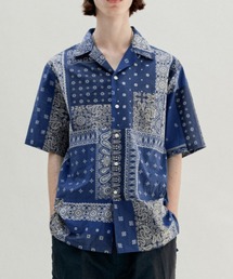 TWO TONE BANDANA SHIRTS