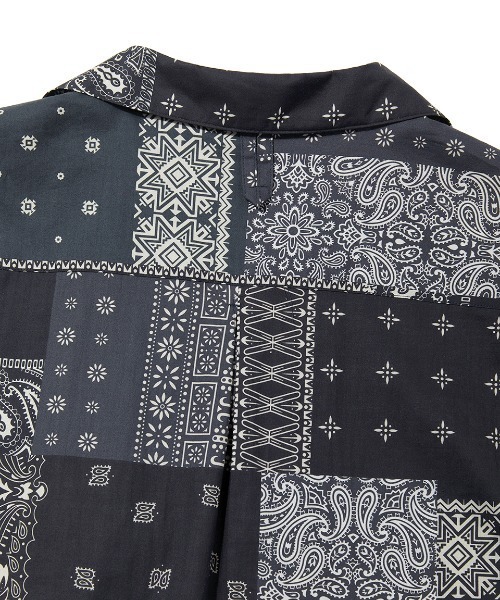 VIVASTUDIO（ビバスタジオ）の「TWO TONE BANDANA SHIRTS（シャツ/ブラウス・メンズ・ブラック/ブルー・MEDIUM/LARGE）」の18枚目の写真