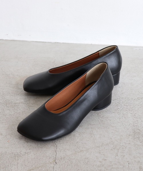 EVOL(イーボル)の「【EVOL】 オブリークトゥソフトパンプス IR9672(パンプス・レディース・ブラウン/ブラック/ベージュ・25.0cm/24.5cm/24.0cm/22.5cm/23.5cm/23.0cm)」の2枚目の写真