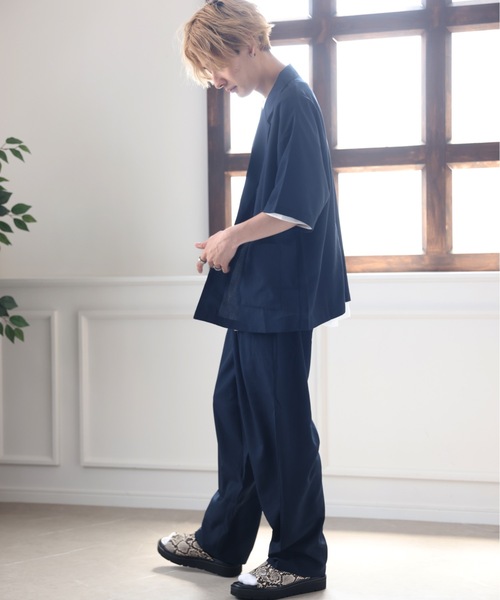 ACE SHOP（エースショップ）の「イージーケアJKT【SETUP可】（テーラードジャケット・メンズ・ネイビー/ブラック/ベージュ・FREE）」の7枚目の写真