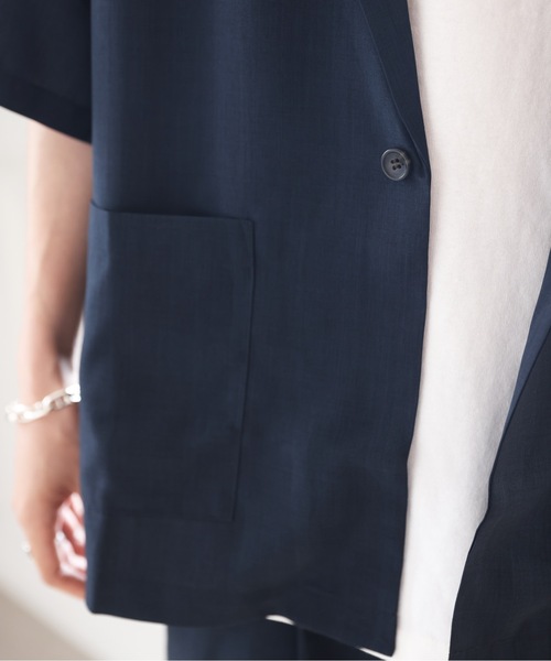 ACE SHOP（エースショップ）の「イージーケアJKT【SETUP可】（テーラードジャケット・メンズ・ネイビー/ブラック/ベージュ・FREE）」の17枚目の写真