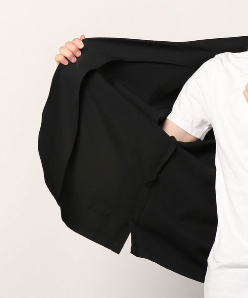 WEGO(ウィゴー)の「WEGO/ハーフスリーブビックシルエット5分袖テーラードジャケット(テーラードジャケット・メンズ・ダークグレー/ブラック・MEDIUM/LARGE)」の7枚目の写真