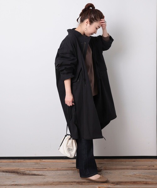 FREAK'S STORE（フリークスストア）の「モッズコート（モッズコート・レディース・オリーブ・ﾌﾘ-）」の5枚目の写真