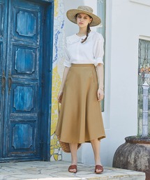 PURIL | 【PURIL】《セットアップ対応》TRミモレ丈フレアスカート(スカート)