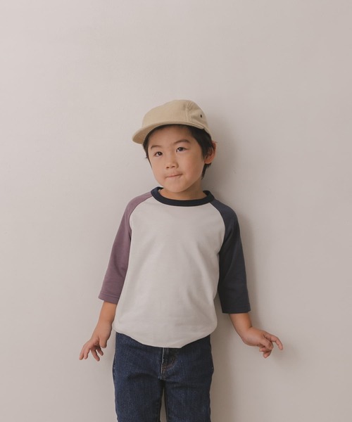 URBAN RESEARCH DOORS(アーバンリサーチドアーズ)の「7分袖クレイジーポンチTシャツ(KIDS)(Tシャツ/カットソー・キッズ・パープル/ネイビー・120/105/150/135)」の7枚目の写真