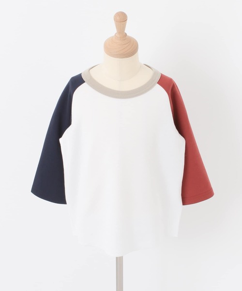 URBAN RESEARCH DOORS(アーバンリサーチドアーズ)の「7分袖クレイジーポンチTシャツ(KIDS)(Tシャツ/カットソー・キッズ・パープル/ネイビー・120/105/150/135)」の13枚目の写真