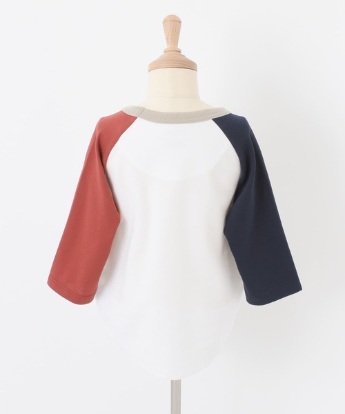 URBAN RESEARCH DOORS(アーバンリサーチドアーズ)の「7分袖クレイジーポンチTシャツ(KIDS)(Tシャツ/カットソー・キッズ・パープル/ネイビー・120/105/150/135)」の15枚目の写真