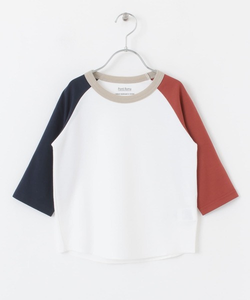 URBAN RESEARCH DOORS(アーバンリサーチドアーズ)の「7分袖クレイジーポンチTシャツ(KIDS)(Tシャツ/カットソー・キッズ・パープル/ネイビー・120/105/150/135)」の17枚目の写真
