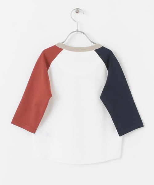 URBAN RESEARCH DOORS(アーバンリサーチドアーズ)の「7分袖クレイジーポンチTシャツ(KIDS)(Tシャツ/カットソー・キッズ・パープル/ネイビー・120/105/150/135)」の21枚目の写真