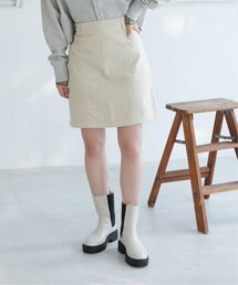 RAY CASSIN | コーデュロイ切替ミニスカート(スカート)
