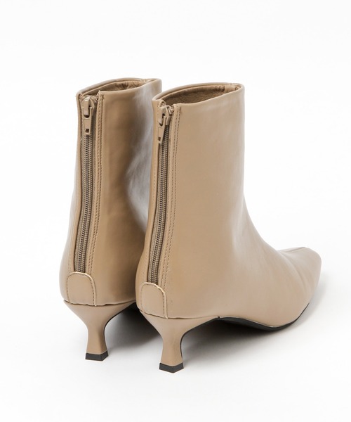 Andemiu(アンデミュウ)の「スクエアショートブーツ219207(ブーツ・レディース・ライトグレー/ブラック/ベージュ・SMALL/MEDIUM/LARGE)」の21枚目の写真
