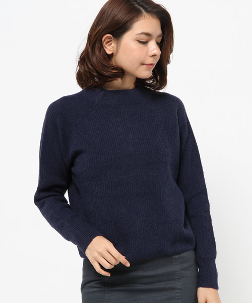 CIAOPANIC（チャオパニック）の「【Ciaopanic】アンゴラ/PUボトルNP/O（ニット/セーター・レディース・オフホワイト/グレー/レッド/ネイビー・FREE）」の3枚目の写真