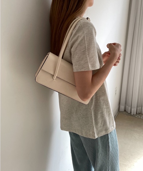 Didot.showroom(ディドット ショールーム)の「leather square handle bag(ハンドバッグ・レディース・ブラック/イエロー/グリーン/アイボリー・FREE)」の16枚目の写真