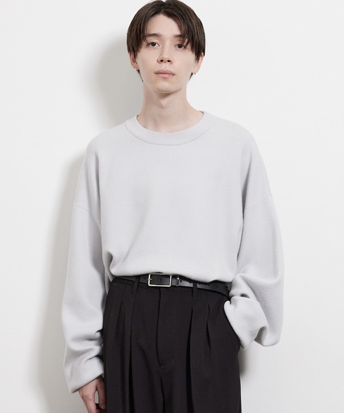 JUNRED(ジュンレッド)の「ジャガードニットプルオーバー(ニット/セーター・メンズ・ベージュ/キャメル/ブラック/ライトグレー・S/M/L)」の2枚目の写真