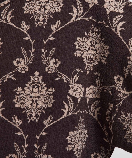 JUNRED(ジュンレッド)の「ジャガードニットプルオーバー(ニット/セーター・メンズ・ベージュ/キャメル/ブラック/ライトグレー・S/M/L)」の15枚目の写真