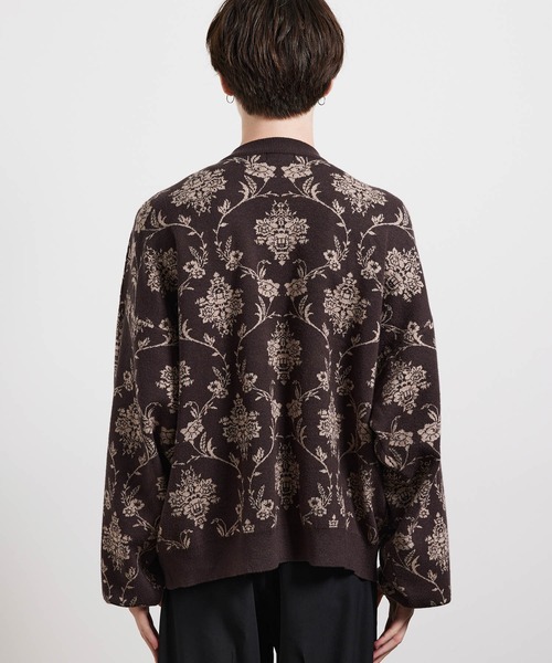 JUNRED(ジュンレッド)の「ジャガードニットプルオーバー(ニット/セーター・メンズ・ベージュ/キャメル/ブラック/ライトグレー・S/M/L)」の10枚目の写真