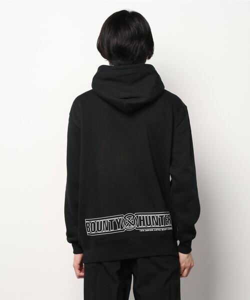 BOUNTY HUNTER(バウンティーハンター)の「BxH MOBIUS NIKO LOGO Pullover Pk(パーカー・メンズ・ブラック・SMALL/MEDIUM/LARGE/X-LARGE)」の3枚目の写真