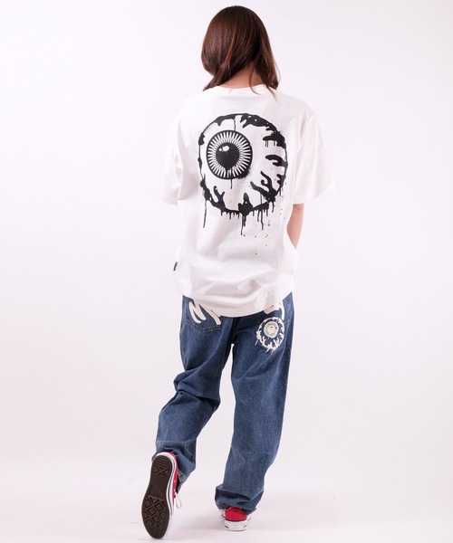 MISHKA（ミシカ）の「【MISHKA】キープウォッチ＆ブランドロゴプリント デニムパンツ（デニムパンツ・メンズ・ブルー・L/XL/M）」の12枚目の写真