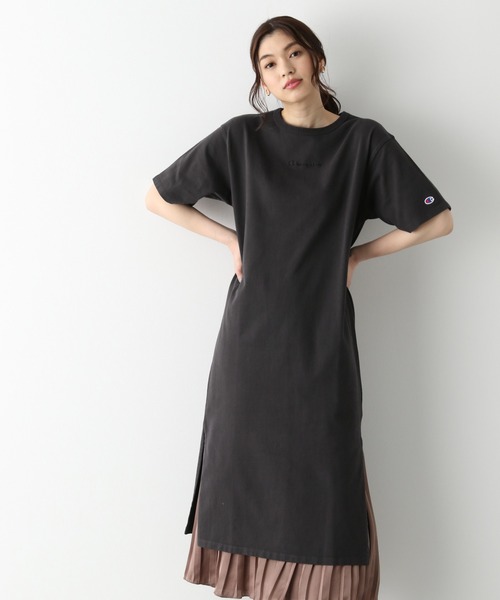 ブランド古着 Tシャツワンピース ワンピース Champion チャンピオン のファッション通販 Zozoused