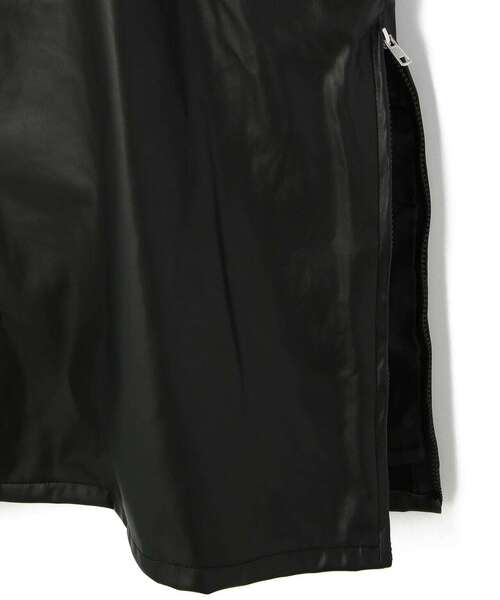 DANKE SCHON（ダンケシェーン）の「DankeSchon/ダンケシェーン/エコレザーカーディガン/EcoLether Cardigan（カーディガン/ボレロ・メンズ・ブラック・FREE）」の15枚目の写真