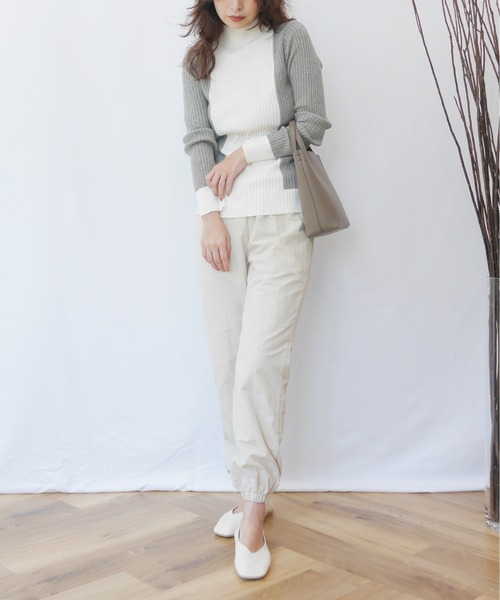 AZUL ENCANTO(アズールエンカント)の「バイカラーニット(ニット/セーター・レディース・ベージュ/オフホワイト・FREE)」の18枚目の写真