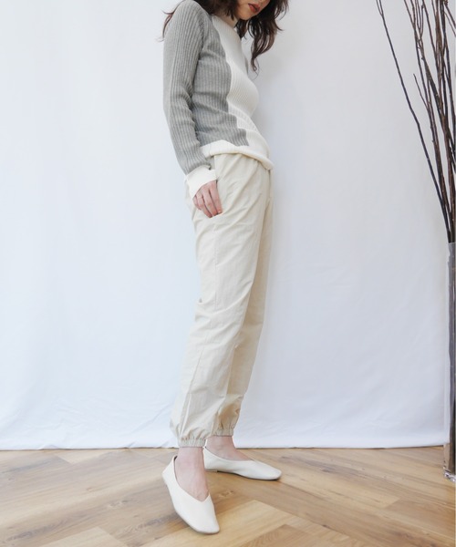 AZUL ENCANTO(アズールエンカント)の「バイカラーニット(ニット/セーター・レディース・ベージュ/オフホワイト・FREE)」の21枚目の写真