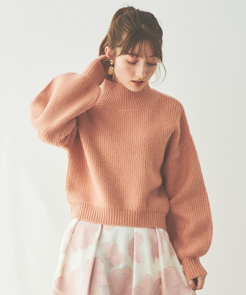 31 Sons de mode（トランテアン　ソン　ドゥ　モード）の「畔ざっくりニットプルオーバー（ニット/セーター・レディース・オフホワイト/イエロー/コーラルピンク・36）」の10枚目の写真