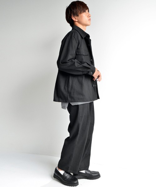 MinoriTY（マイノリティ）の「セットアップCPOビッグサイズ（セットアップ・メンズ・グレー/ブラック/カーキ・L/M）」の12枚目の写真