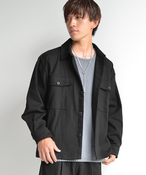 MinoriTY（マイノリティ）の「セットアップCPOビッグサイズ（セットアップ・メンズ・グレー/ブラック/カーキ・L/M）」の13枚目の写真