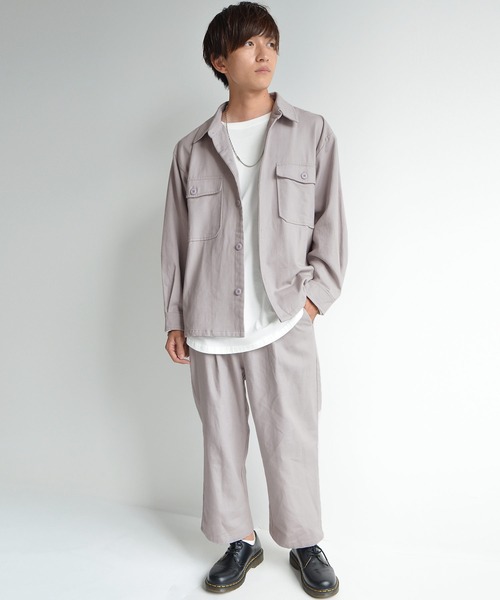 MinoriTY（マイノリティ）の「セットアップCPOビッグサイズ（セットアップ・メンズ・グレー/ブラック/カーキ・L/M）」の15枚目の写真