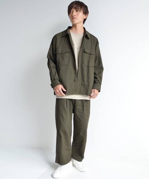 MinoriTY（マイノリティ）の「セットアップCPOビッグサイズ（セットアップ・メンズ・グレー/ブラック/カーキ・L/M）」の18枚目の写真