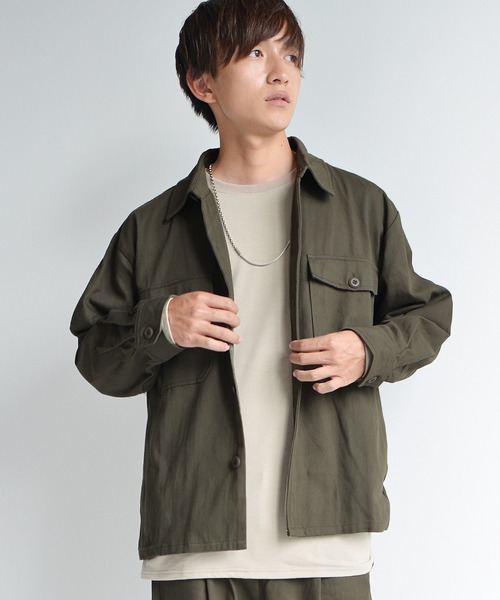 MinoriTY（マイノリティ）の「セットアップCPOビッグサイズ（セットアップ・メンズ・グレー/ブラック/カーキ・L/M）」の19枚目の写真