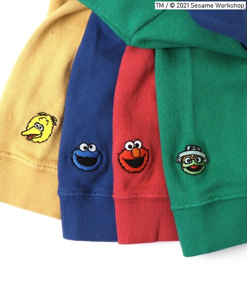 F.O.KIDS(エフオーキッズ)の「/セサミストリート コラボトレーナー(スウェット・キッズ・ブルー/レッド/イエロー/グリーン・80/90/95/100/110/120/130/140)」の15枚目の写真