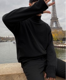 ASCLO | ASCLO(エジュクロ)ハイネックウォームロングスリーブTシャツ(Tシャツ/カットソー)