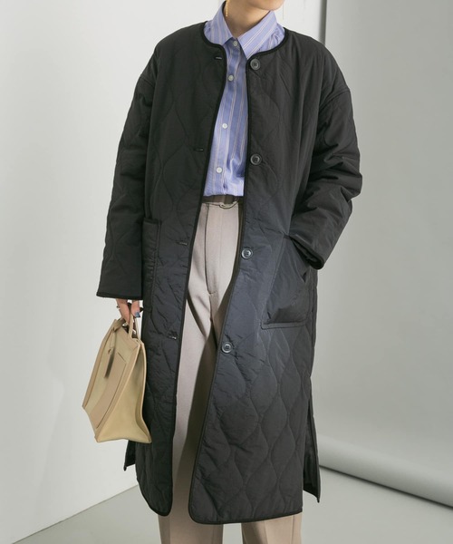 URBAN RESEARCH（アーバンリサーチ）の「UR TECH 中綿撥水キルトコート（その他アウター・レディース・カーキ/ブラック・FREE）」の20枚目の写真