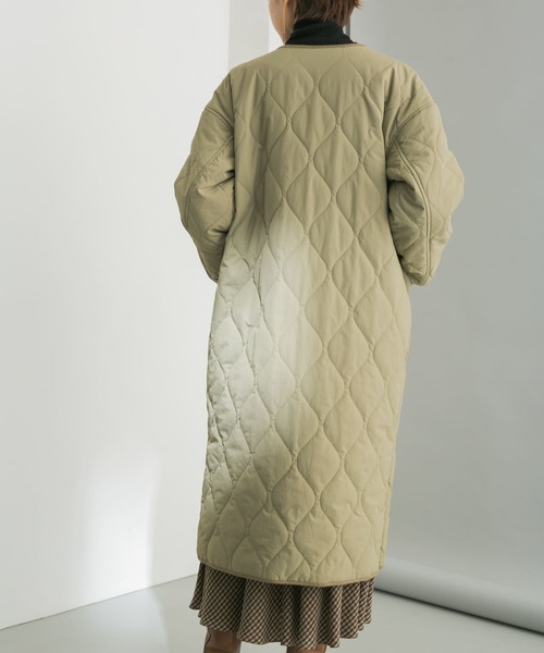 URBAN RESEARCH（アーバンリサーチ）の「UR TECH 中綿撥水キルトコート（その他アウター・レディース・カーキ/ブラック・FREE）」の10枚目の写真