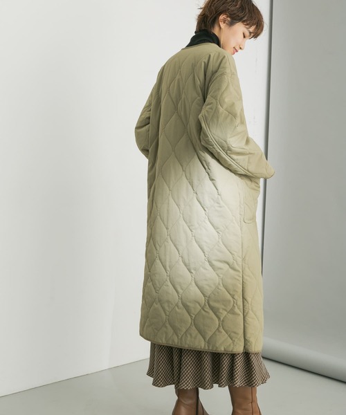URBAN RESEARCH（アーバンリサーチ）の「UR TECH 中綿撥水キルトコート（その他アウター・レディース・カーキ/ブラック・FREE）」の11枚目の写真